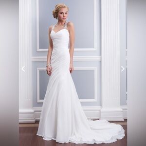 Lillian West wedding dress- sample size 10